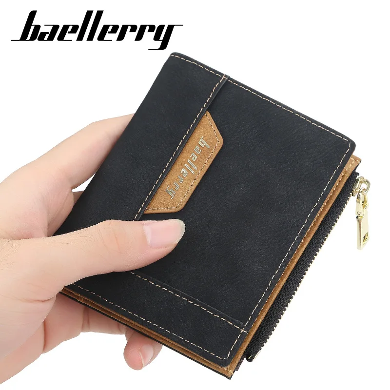 

2020 New Men Wallets Clutch Bag Fashion Korean Mens Purse Short Slim Wallet Mini Small Money Bag Vintage Male Purses Card Holder