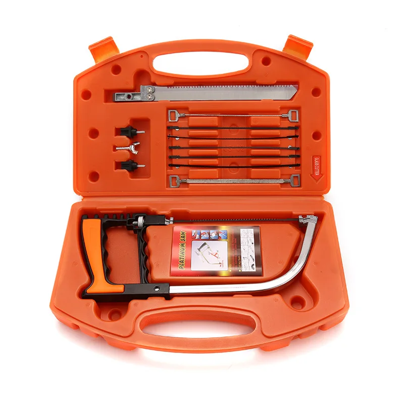Multifunktionale manuelle mini sah DIY hacksaw 6 klinge sägeblatt holzbearbeitung metall verarbeitung modell werkzeug