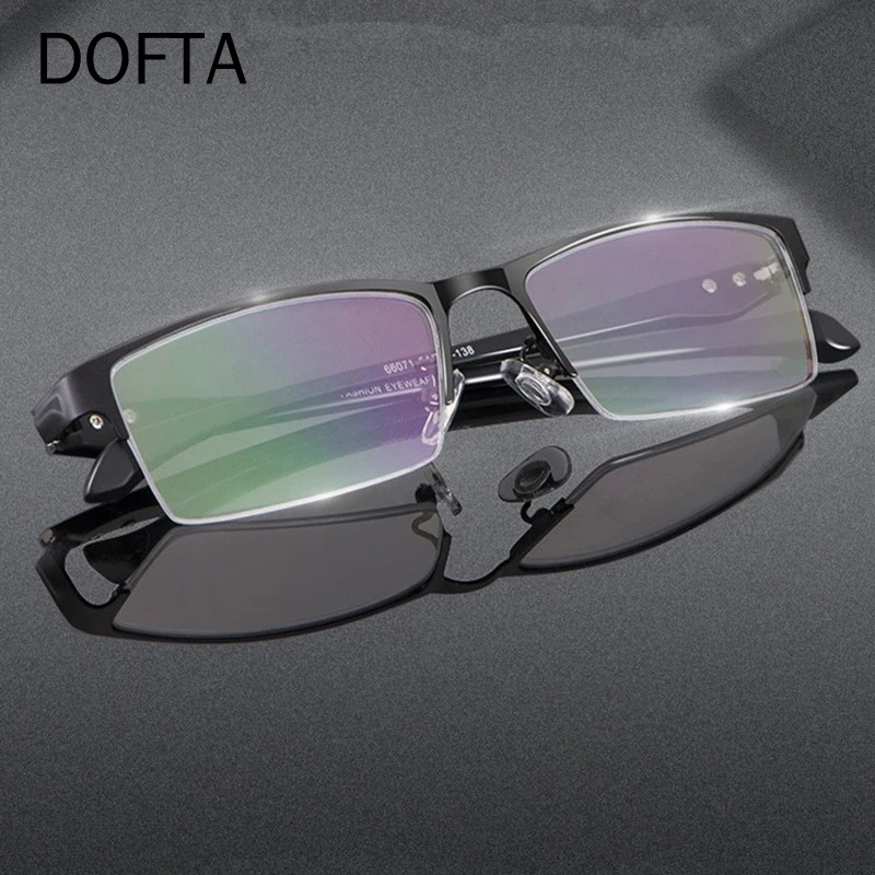 DOFTA Optical Glasses Frame Men Alloy Myopia Eyeglasses Frame For Men Prescription Eyewear Man 5275