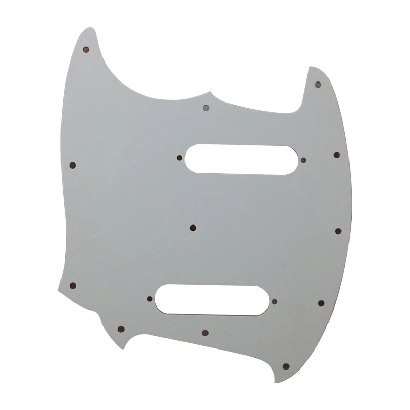 Feiman - Pickguard For Fender American Mustang Guitar, Guitar Parts, Pickguard, No Control Hole, Best Quality, Scratch Plate