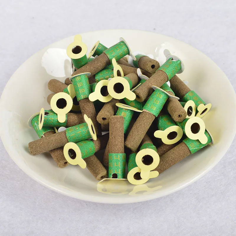 180pcs Mini Moxa Tube Self Stick Chinese Moxibustion Sticker Therapy Burner Heating Acupuntura Point Meridian Warm Massager