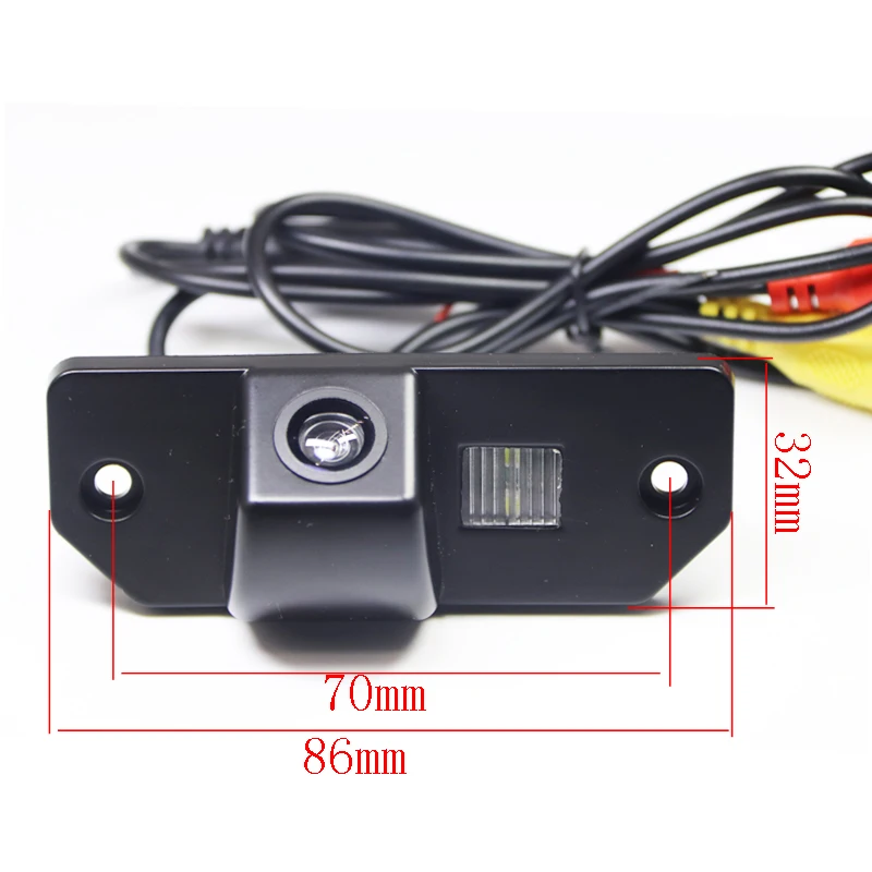 Dynamic Trajectory Tracks Ccar Rear View Parking Camera For Ford Focus Sedan 2 3 2008 2009 2010 2011 2012 C-Max C Max Mondeo