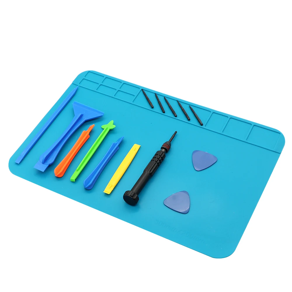 Professional 15 in 1 Mobile Phone Screen Opening Repair Tools Kit Screwdriver Pry Disassemble Tool Set for iPhone Samsung Tablet