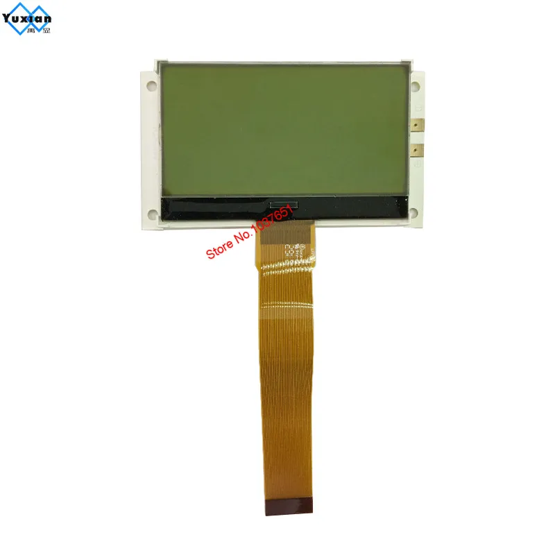 LCD 모듈 12864 COG 화면 SPLC501C 30PIN 녹색 LG12864G COG-BTHQ12864-08