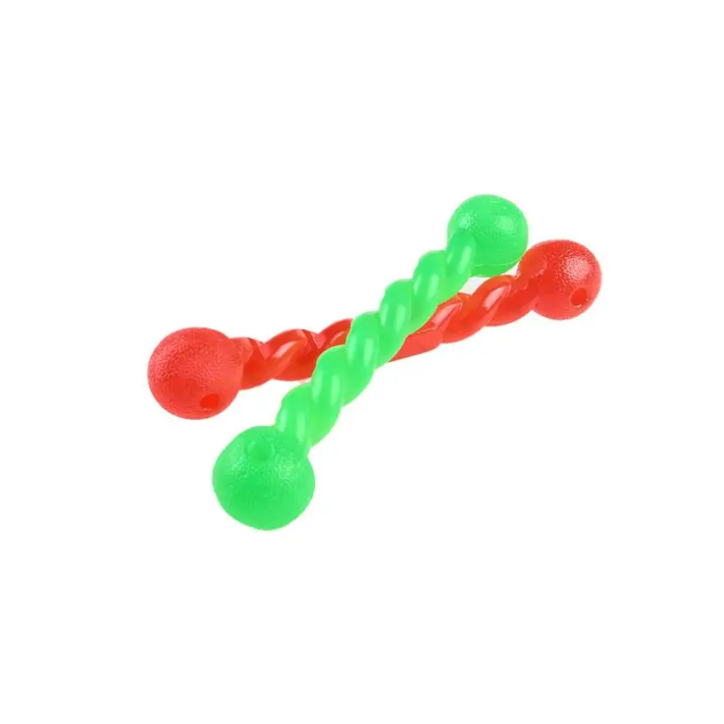 Dog Teeth Stick Dog Toys Environmental Food Grade TPR Material Tooth Cleaning Chew Dog Training Toy Can Float Rubber Rod Toy