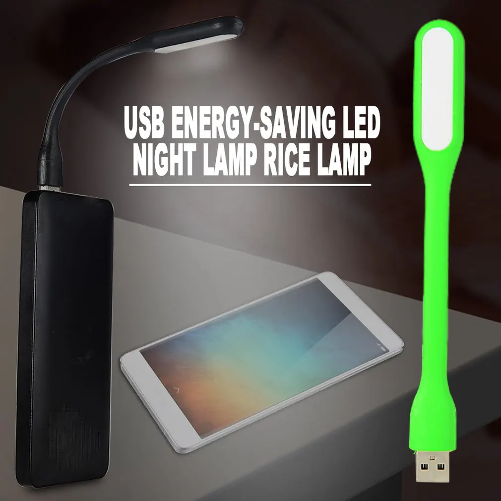 Mini portatile USB LED flessibile luce notturna lampada da lettura a libro Super luminosa per Power Bank PC Laptop Notebook Drop ship