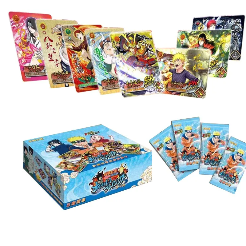 Naruto Cards Letters Paper Card Letters Games Children Anime Peripheral Character Collection Kid\'s Gift Playing Card Toy