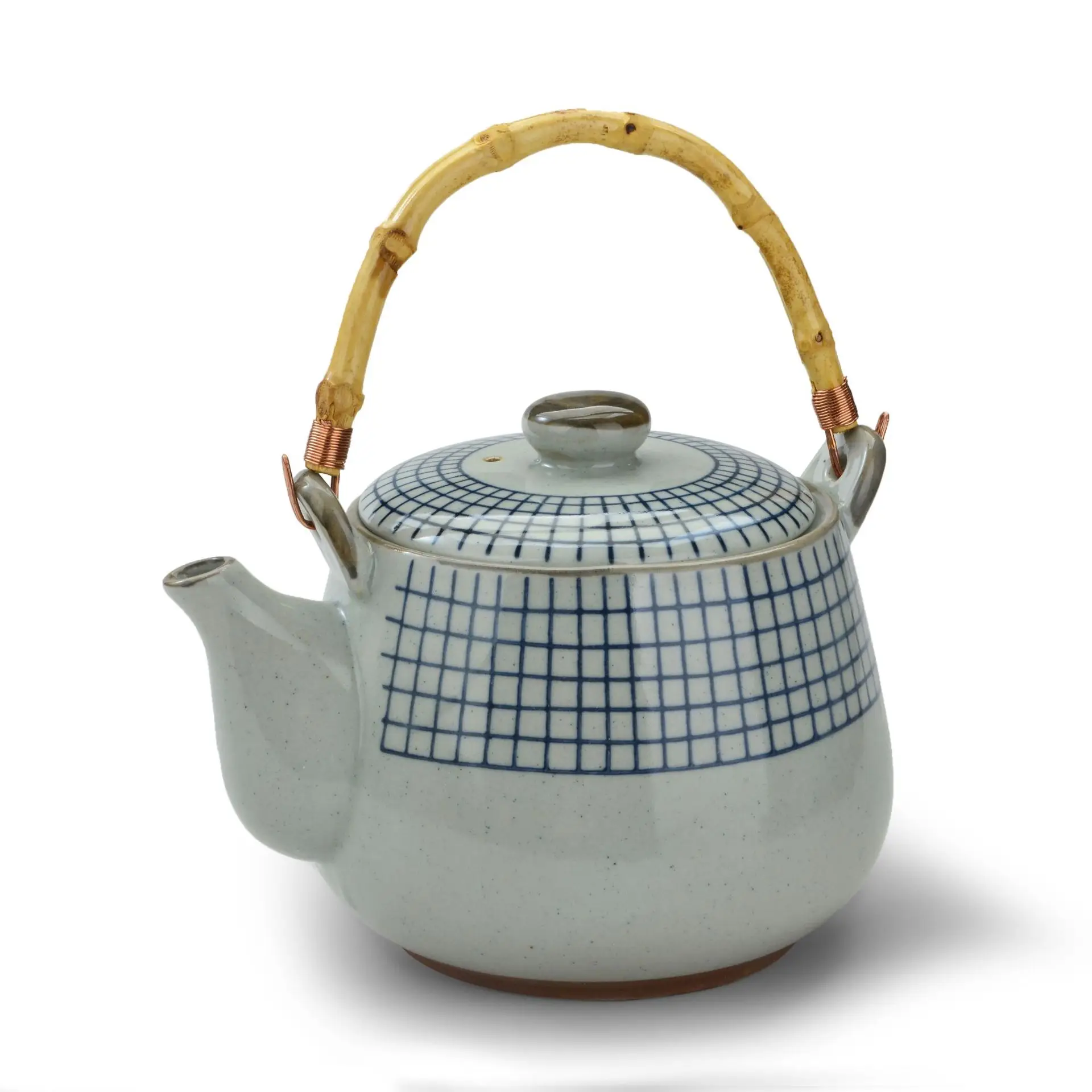 

Simple Creative Ceramic Hotel Line Pot Cool Kettle Coarse Pottery Teapot Home Restaurant Big Capacity