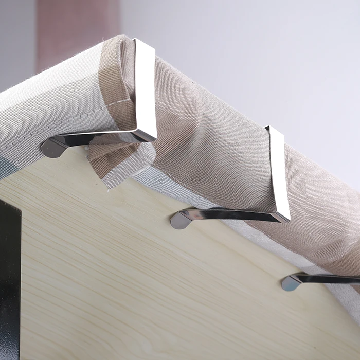 4 pcs/set Durable Stainless Steel Tablecloth Clamps Wedding Party Promenade Table Cloth Tablecloth Cover Holder Clip