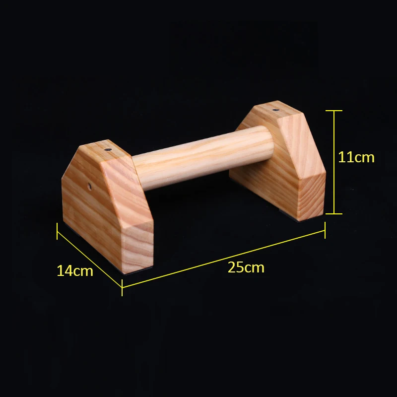 30CM/50CM Wooden Push Ups Stand Portable Home Gym Pushup Bars Fitness Equipments for Pectoral Muscle Training Handstand Exercise