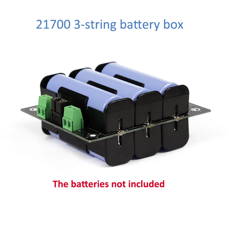 21700 Battery Box Battery Pack 3 Series Welding-Free Battery Box 12V Battery Pack Protection Board