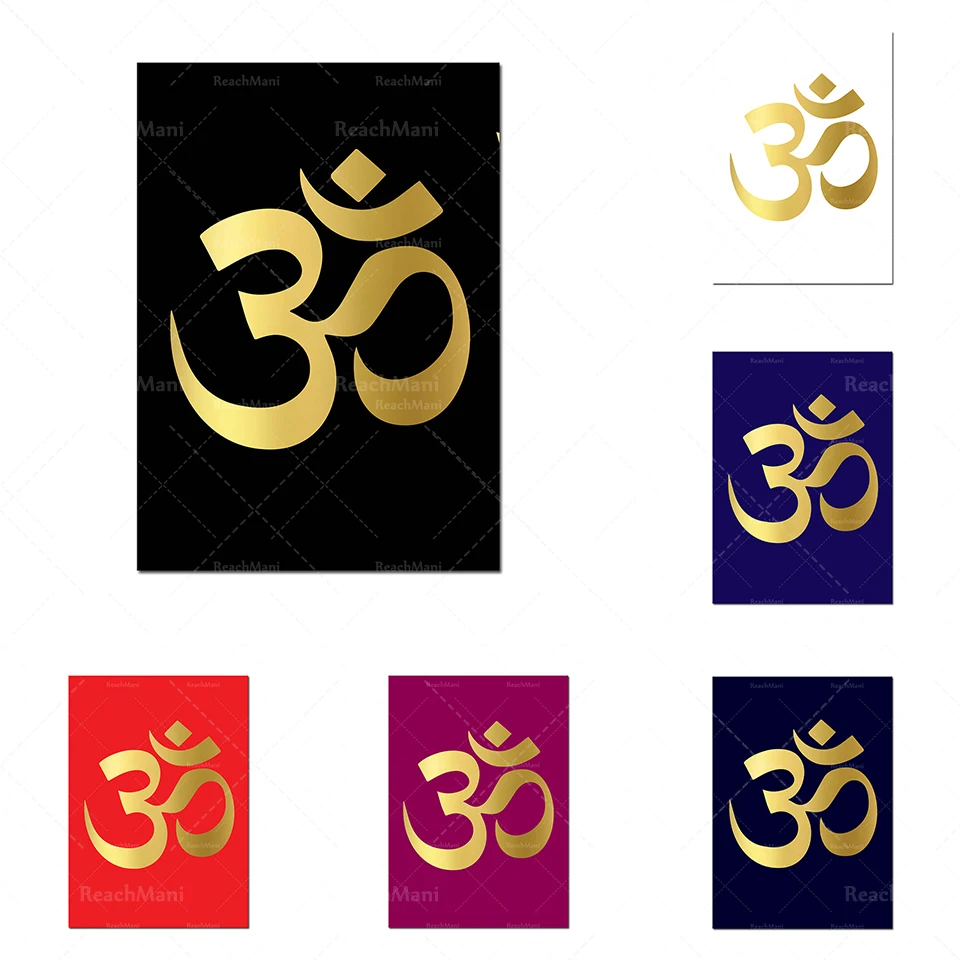 Symbole Aum, Feuill…