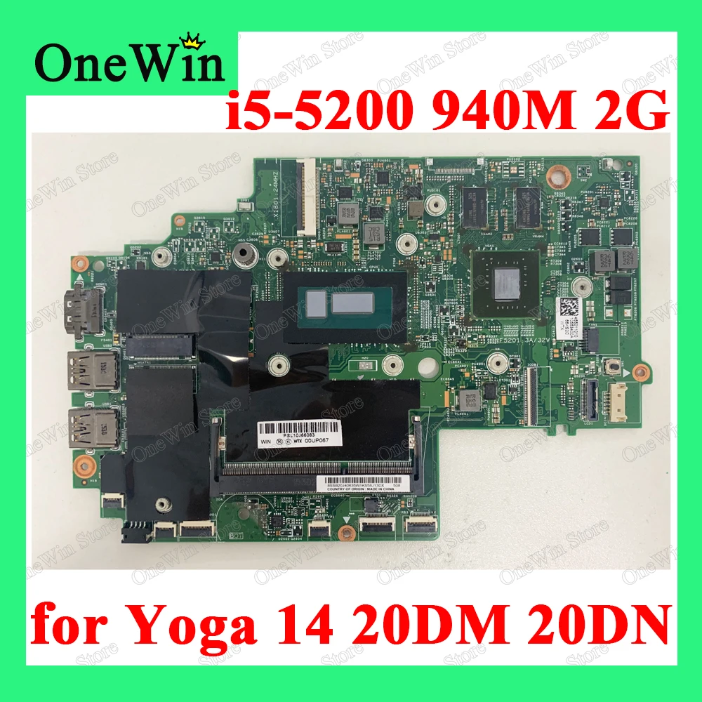 placa mae para notebook ioga 14 20dm 20dn lenovo thinkpad segundos mb 20042 fru 00ht860 00up067 cpu 13323 m 01