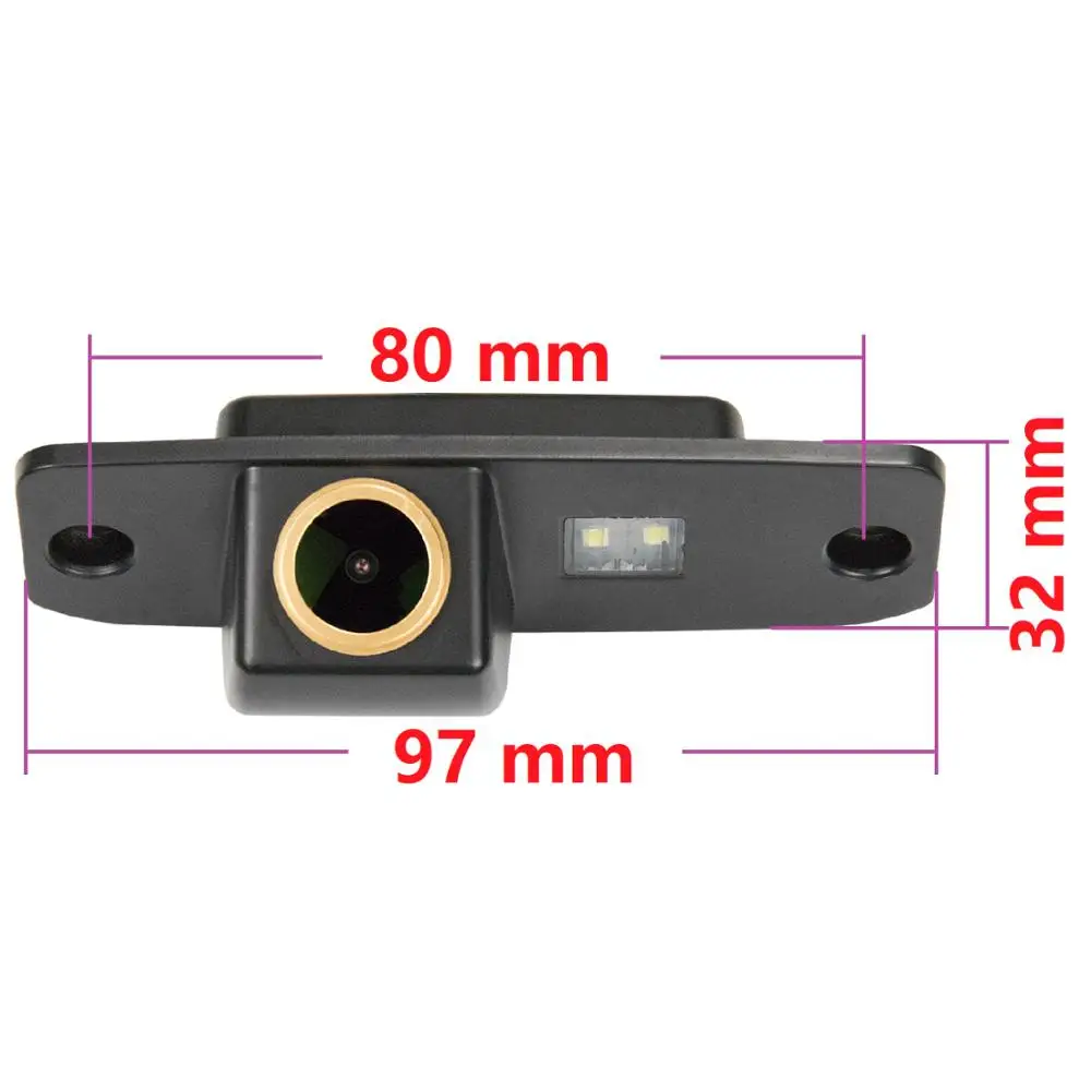 HD 1280x720p Golden Reversing Rear View Backup Camera For Kia Carens/Oprius/Sorento/Borrego/Sportage R CEED Kia Sportage