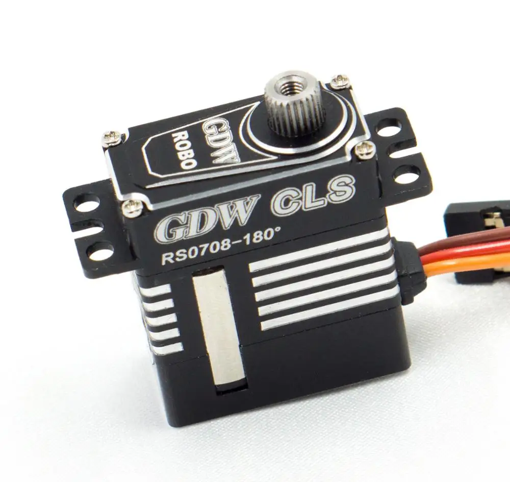 

RS0708 9g Large Angle Steel Gear Small Servo / 7kg Speed 0.08 Servo For Model Robot / Rc Drone / Rc Helicopter