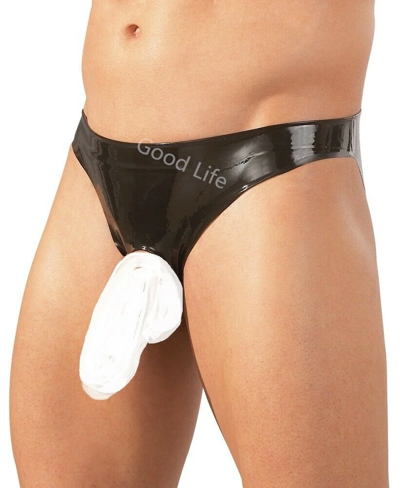 

Сексуальное латексное нижнее белье, мужское открытое нижнее белье ручной работы, костюм для косплея kakegurui