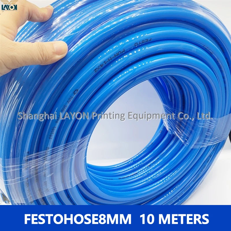 

LAYON 10M 8MM Free Shipping Large Printing Link Tube PU Plastic Compressed Air Hose Printer Parts Safe And Durable Fast Delivery