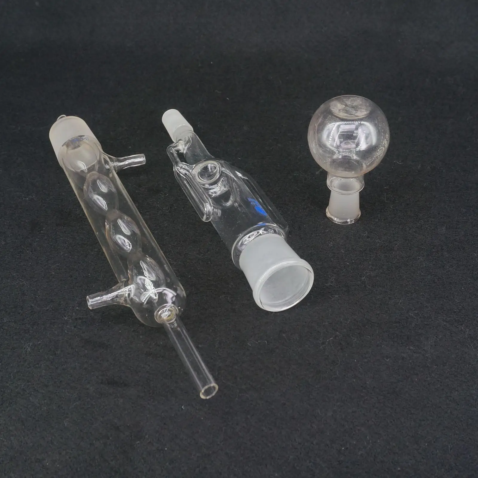 

150ml Capacity Borosilicate Glass Extraction Apparatus Soxhlet with Bolb Condenser Lab Glassware