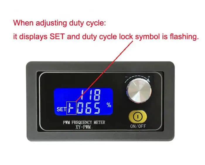 1 Hz-150 kHz XY-KPWM PWM Signalgenerator Pulsfrequenz Arbeitszyklus Einstellbare Modulplatine LCD-Display 1 2 3 Kanal Rechteckwelle – Detail 6