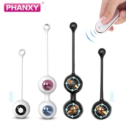 PHANXY Kegel Balls Vibrator Sex Toys for Women 9 Speed Geisha Balls G Spot Vaginal Muscle Balls Tight Exercise Sexules Toys