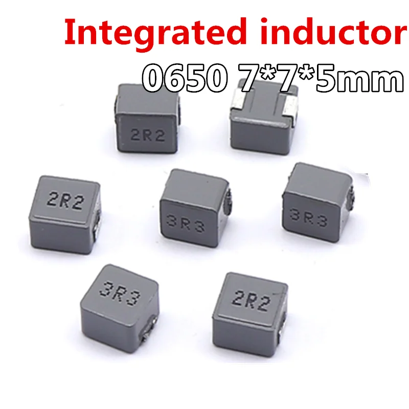 

10pcs 0650 Molding Power Choke SMD Power Inductor 1UH 1.5UH 2.2UH 3.3UH 4.7UH 6.8UH 10UH 15UH 22UH 33UH 47UH 1R0 1R5 2R2 6*6*5MM