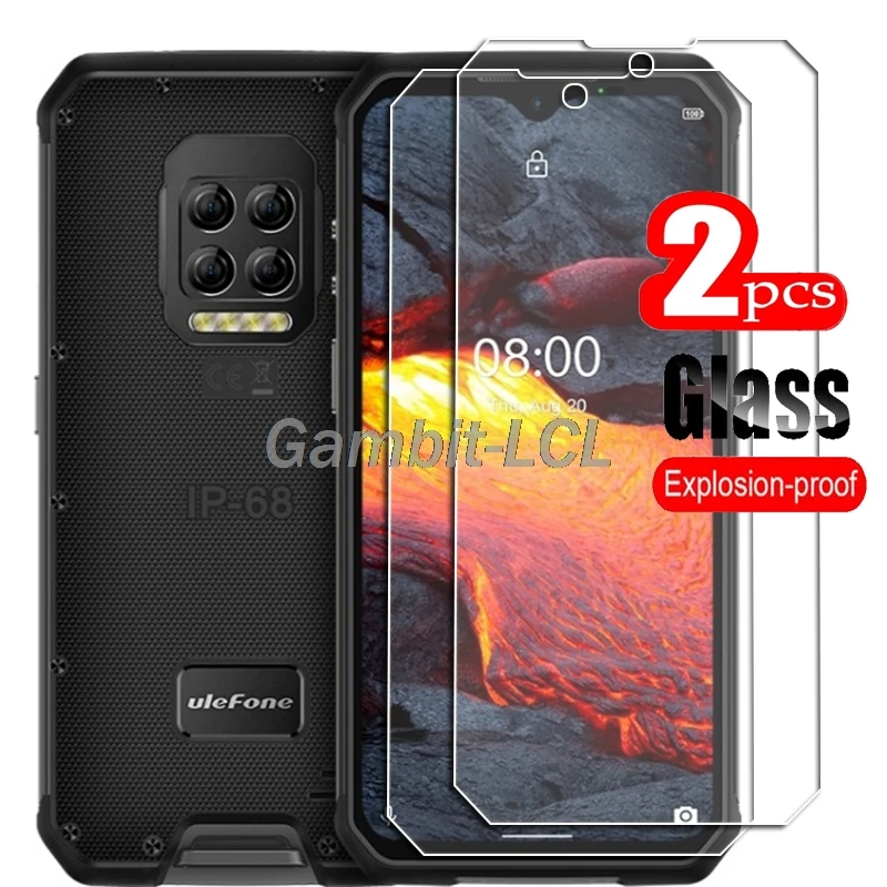 For Ulefone Armor 9 9E Tempered Glass Protective ON Armor9E  Armor9 6.3NCH Screen Protector Smart Phone Cover  Film