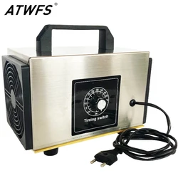 ATWFS Air Purifier Ozone Generator 220v 60g Air Cleaner Home Ozonator Portable Ozon Ozonizer O3 Generator with Timing