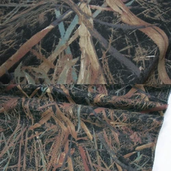 Hunting Bionic Reed Camo Fabric, Camouflage Cloth, DIY Handcraft, Outdoor Hide Cover, Shade, 1.5m Width