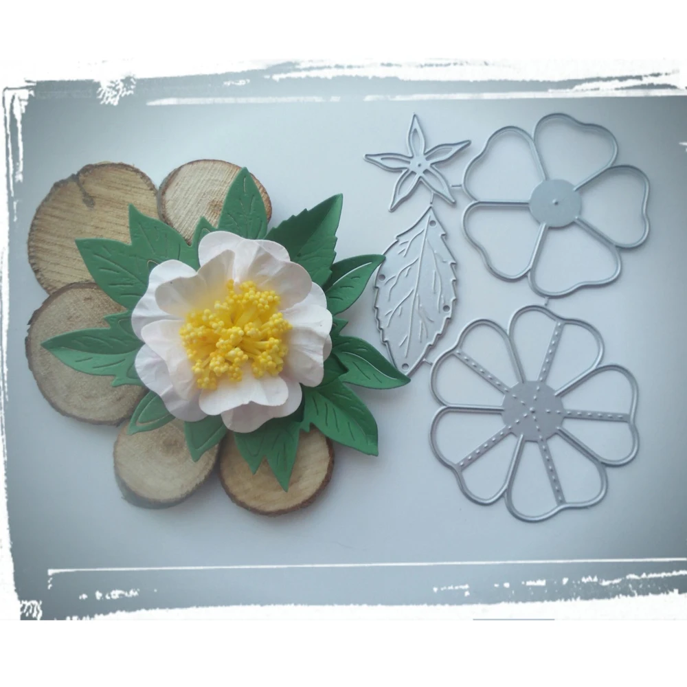 

New exquisite flower metal cutting dies paper crafts scrapbook card template DIY photo album decoration accessories