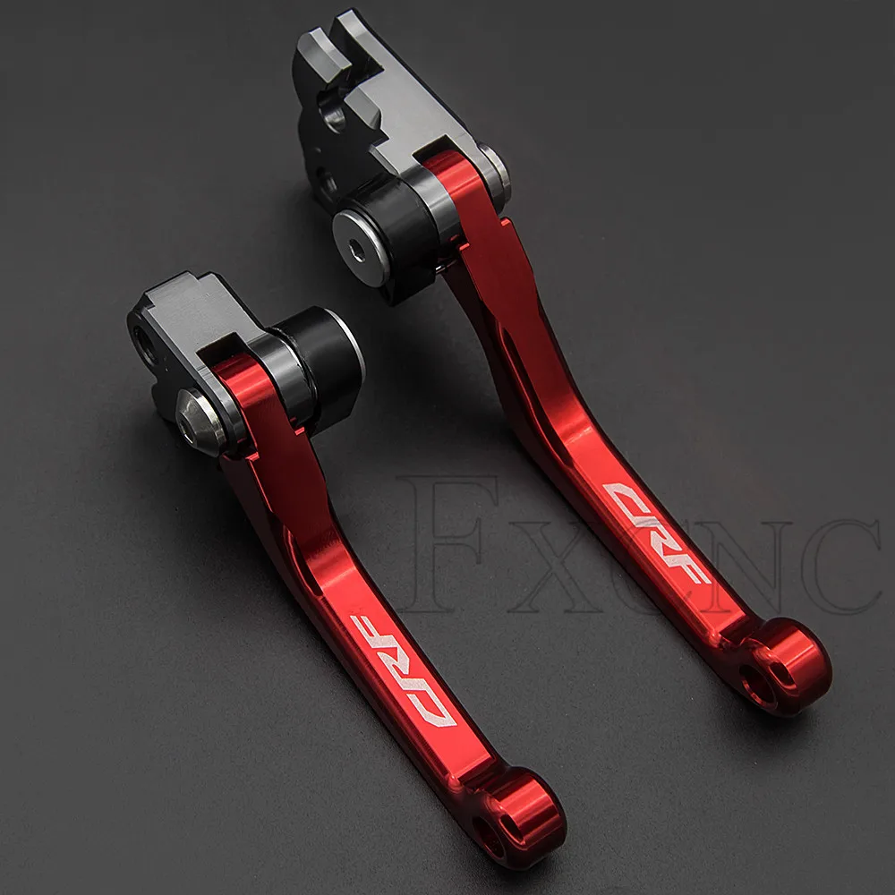 For Honda CRF450R CRF250R 2007-2024 Dirt Bike Pivot Brake Clutch Levers CRF 450R 250R 2019 2018 2017 2016 2015 2014 2013 2012