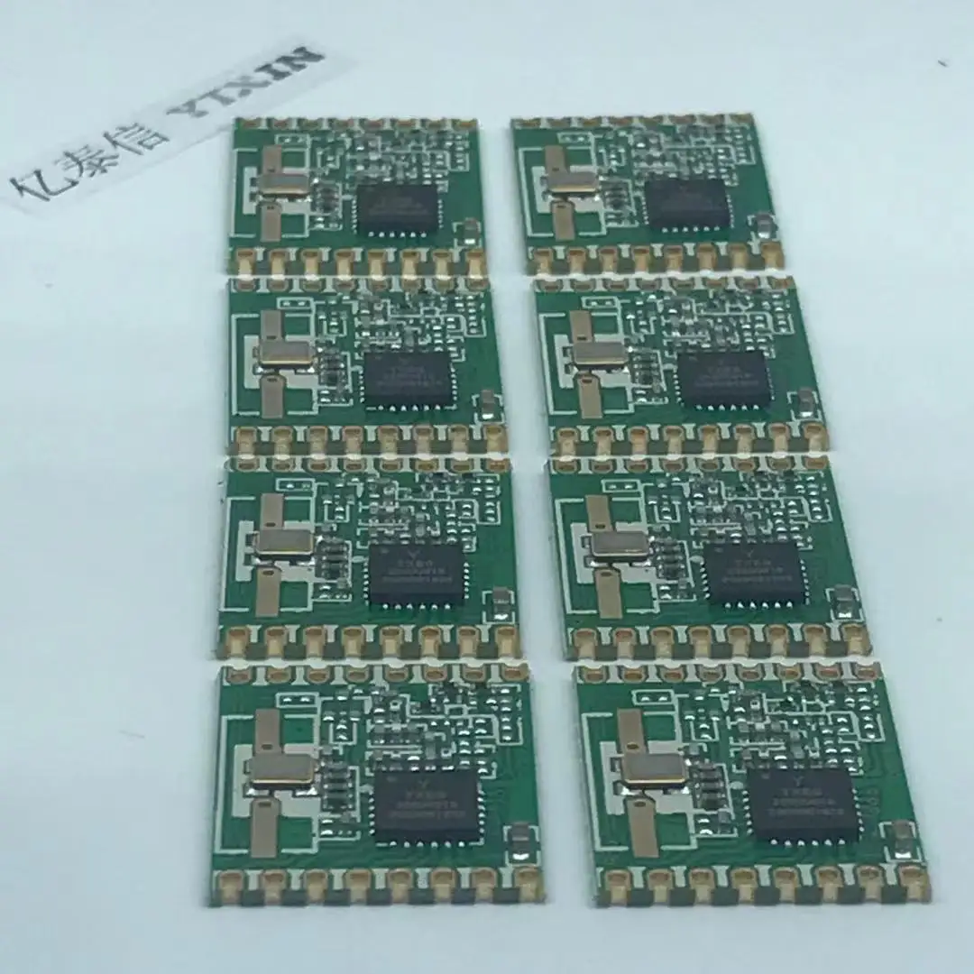 YTX69 315mhz 433mhz 868mhz 915mhz fsk transceptor módulo 13dbm frecuencia (RF \ LORAFSK \ ASK \ OOK) módulo inalámbrico, control remoto \ estabilizad