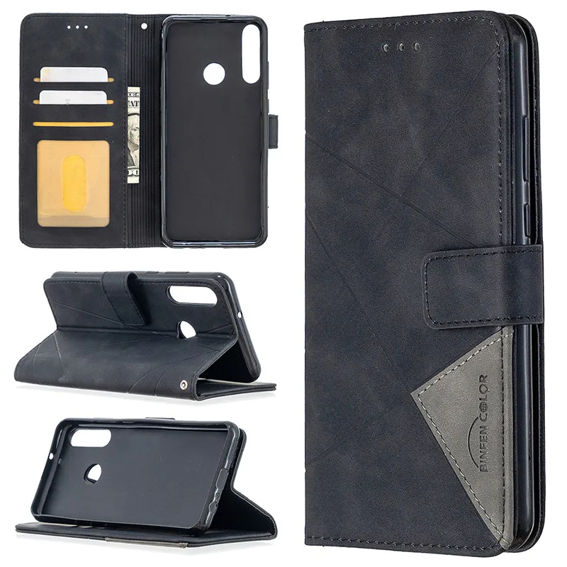 Y6P Case Y6 P Y 6P 2020 MED-LX9N Cases Magnetic Flip Leather Etui on for Huawei Y6S Y5P Y7P Y5 Y6 Y7 Y9 Prime 2019 Wallet Coque