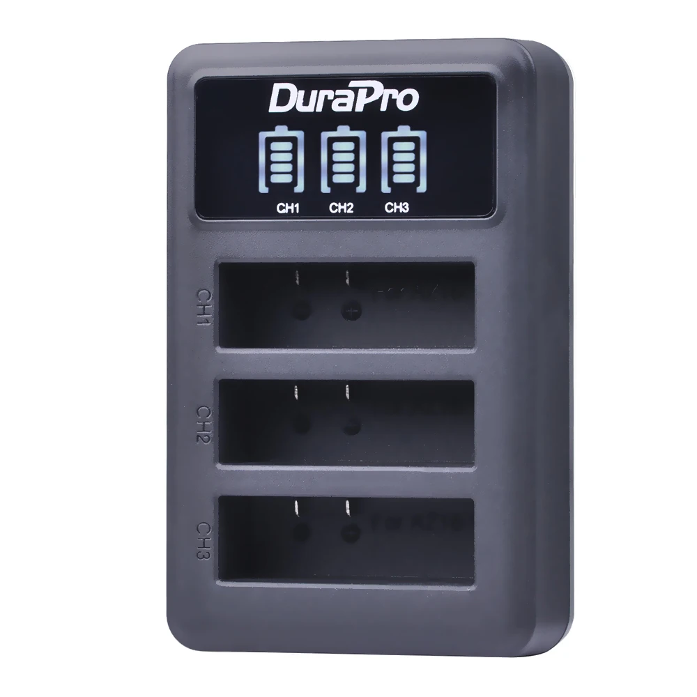 4 шт. AZ16 AZ16-1 батареи для оригинального Xiaomi YI lite 2 4K + LED USB 3 слота зарядное устройство для Xiao yi 4k батарея для экшн-камеры