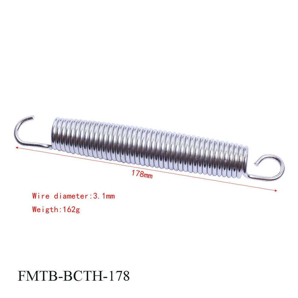 1PCS/Bag 3.2mm Springs Steel 10-17.8cm Replacement Steel Spring Tension Trampoline springs