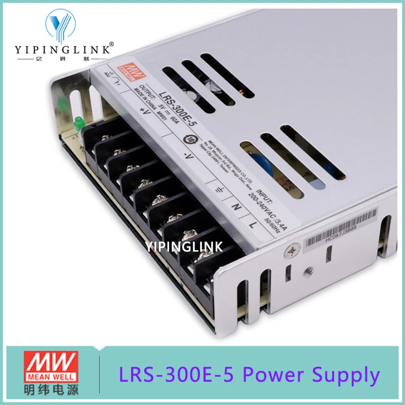 Meanwell-フルカラーLEDディスプレイ用のLRS-300E-5電源,300W, 5V,60a,高効率,長寿命,高い信頼性