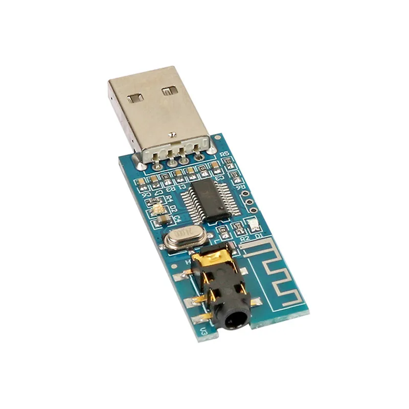 Receptor de Audio Bluetooth, módulo USB, altavoz inalámbrico versión 4,0 de rango Ultra largo