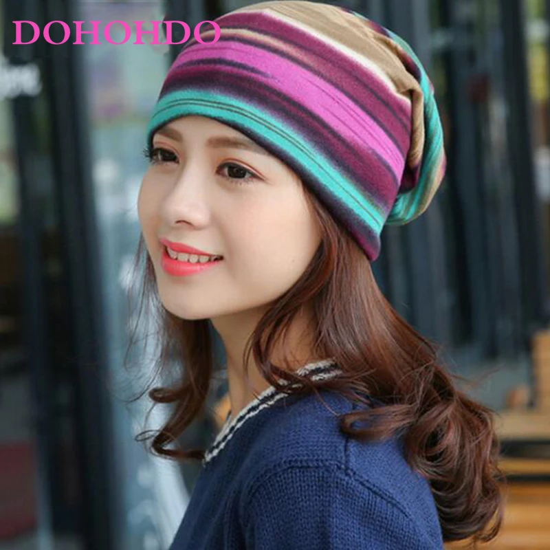 DOHOHDO 2022 New Fashion 3 Use Cap Knitted Scarf&Winter Hats for Women Letter Beanies Women Skullies girls Gorros Women Beanies