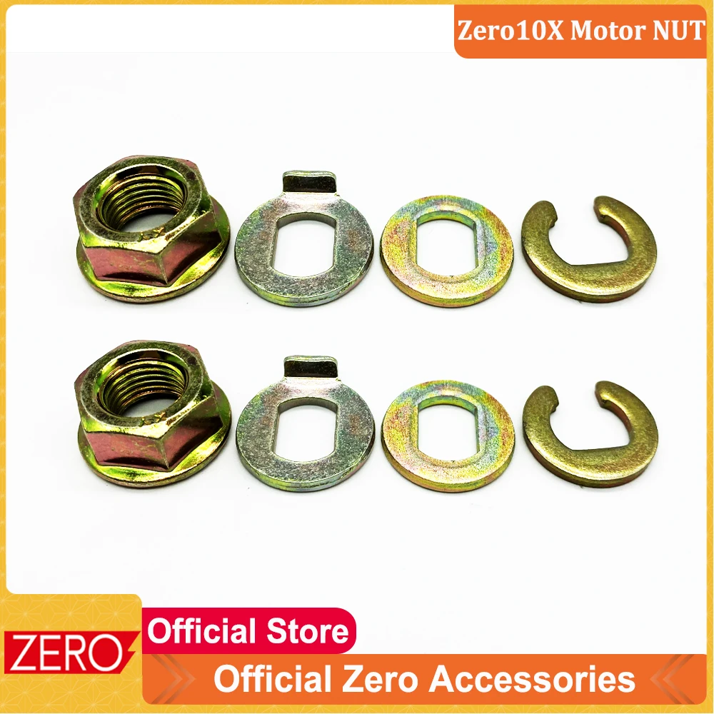 Original ZERO Accessories Zero 10X Motor NUT Motor Hook Washer Part for Zero 10X Electric Scooter Official Zero Accessories