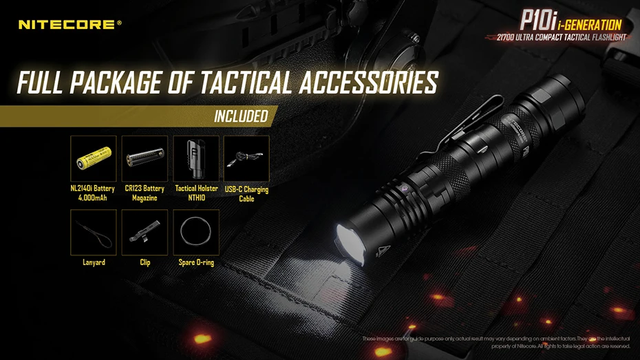 NITECORE | P20i UV - Torcia Palmare 1800 Lumen Con UV - Foto 6