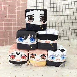10cm Jujutsu Kaisen Plush Doll Anime Jujutsu Kaisen Itadori Yuji Gojo Satoru Action Plush Pendant Cute Anime Soft Plush Kids Toy