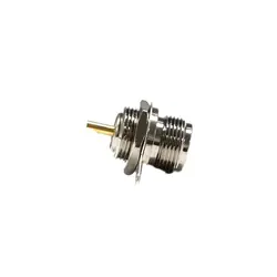 1PC N  Female Jack  Nut  RF Coax Connector With  Solder  Cup  Straight   Nickelplated  50 Ohm NEW  Wholesale