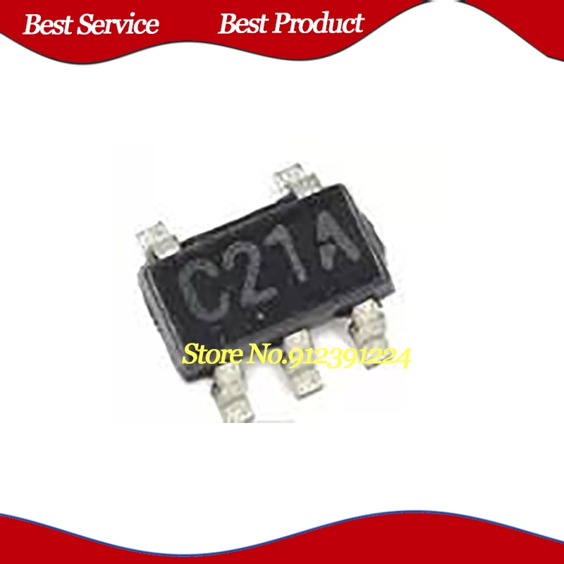 2 Pcs LMV7235M5X C21A SOT23-5 New and Original In Stock