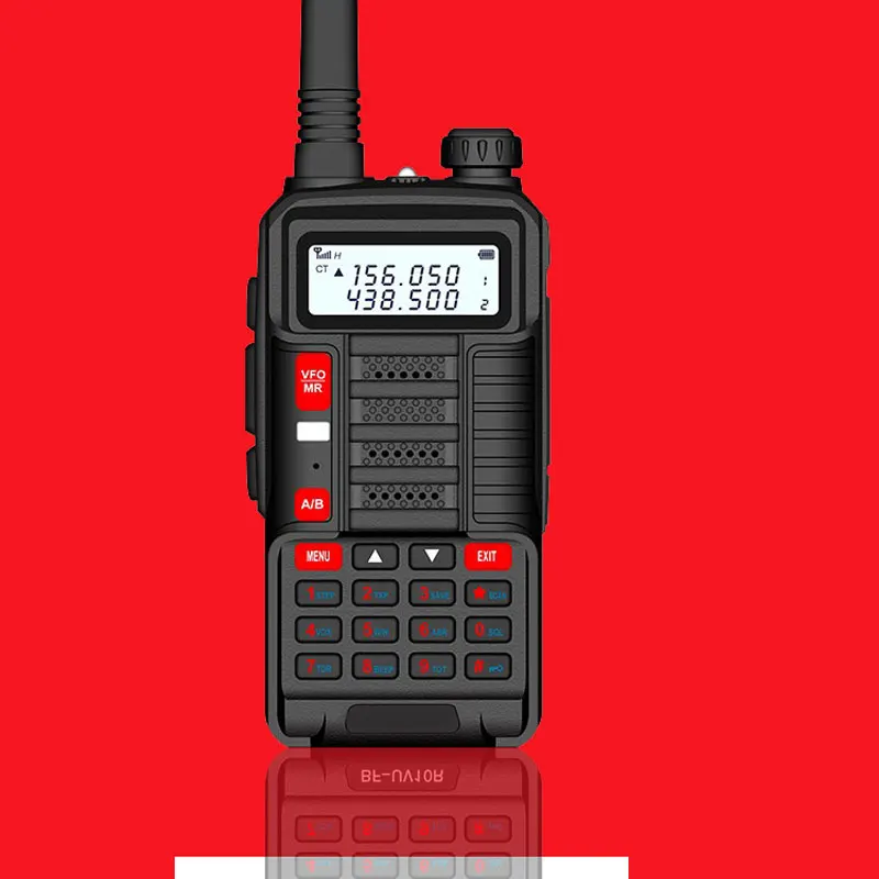 جهاز اتصال لاسلكي UV10R، راديو FM محمول باليد في الهواء الطلق، مناسب لسائقي الشاحنات ومعدات اتصالات الراديو البحرية