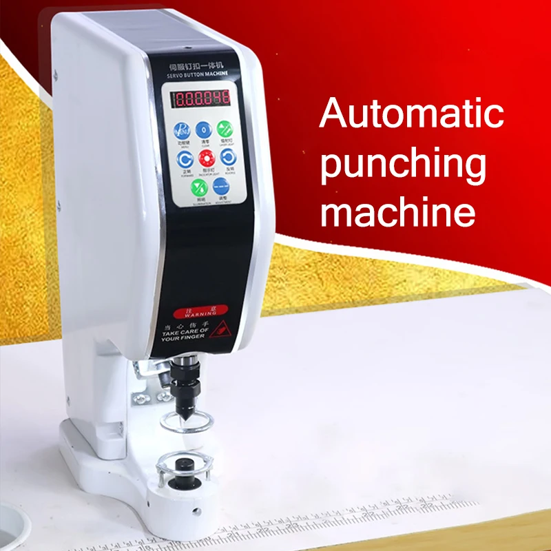 818 Automatic Button Sewing Machine Electric Button Sewing Machine Four Button Button Machine Eyelet Button Punching