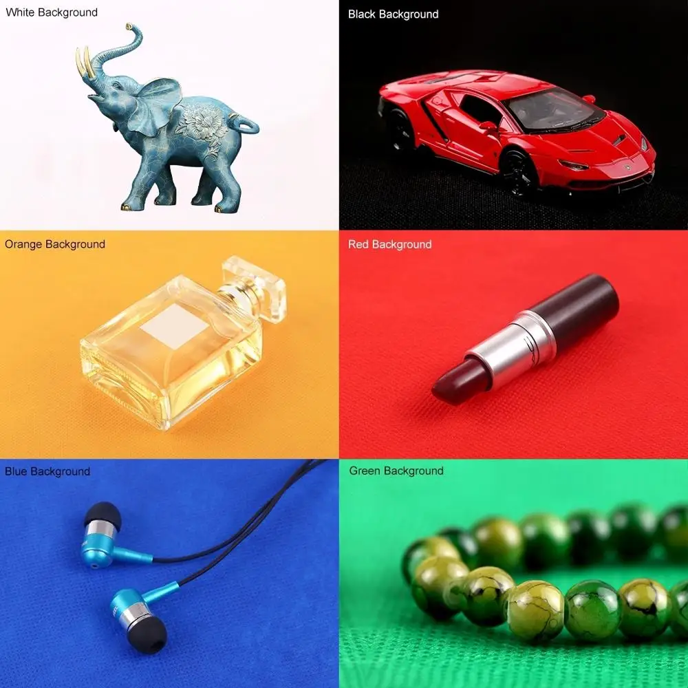 PULUZ 31*31cm lightbox Mini Foldable Photo Studio Box Photography LED 30cm Lightbox Studio Shooting Tent kit 6 Color Backdrops