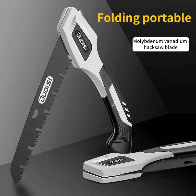 

OUDISI Multifunctional Folding Saw SK5 Blade Hand Saw Woodworking Cutting Tools MO-V Steel Handle Collapsible Sharp Garden Saw