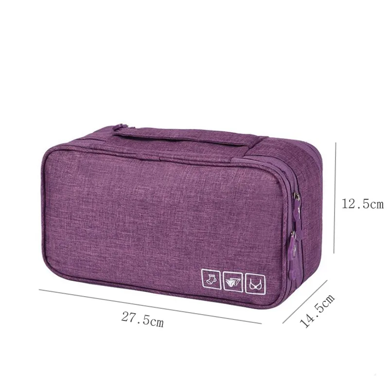Multifunctional Travel Organizer Bag Women Underwear Bra Finishing Storage Bag Ladies High Capacity Waterproof Packing Cubes