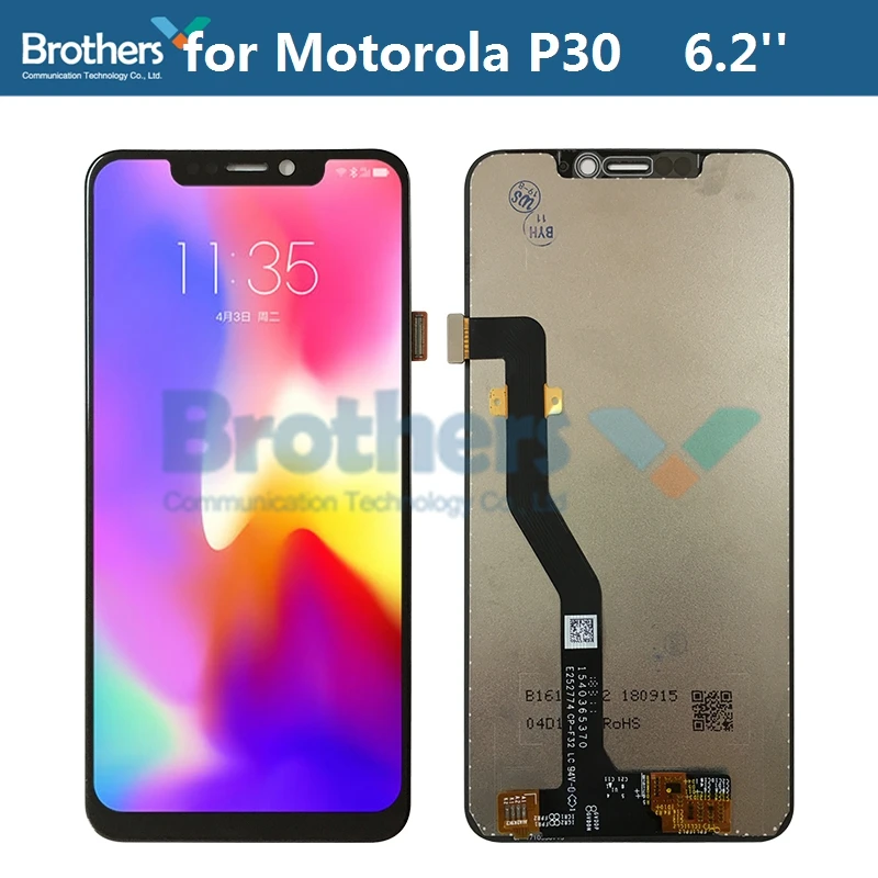 

Original For Motorola P30 XT1943-1 LCD Display Touch Screen Digitizer for MotorolaP30 LCD Assembly LCD Screen Phone Parts 6.2''