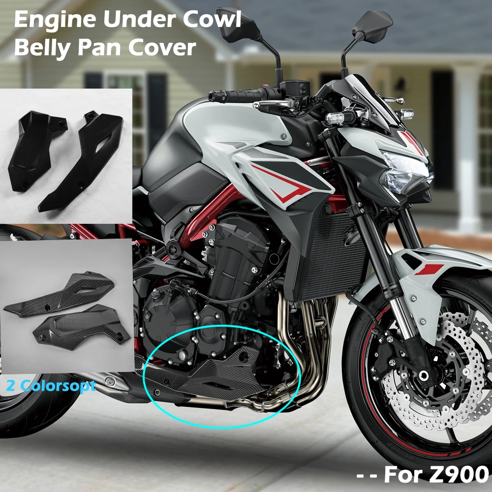 

For Kawasaki Z900 Z 900 2020-2023 Bellypan Lower Engine Spoiler Cowling Protection Fairing Motorcycle Engine Belly Pan Unpainted