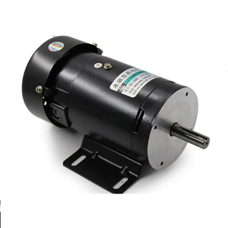 300W Adjustable Speed DC Motor, High Torque, Low Noise, Forward and Reverse Motor, 220VDC DC Motor